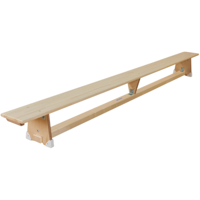 Turn-/gymnastiekbank, 400 cm, GS + DIN, met hangrail