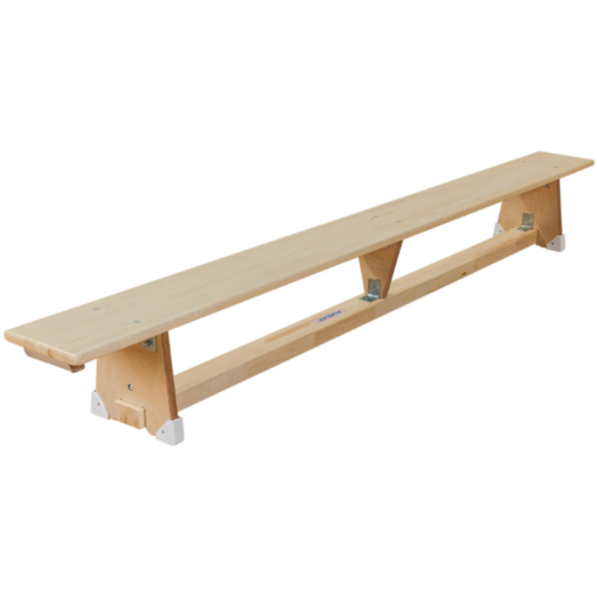 Turn-/gymnastiekbank, 300 cm, gemaakt van knoestvrij zachthout