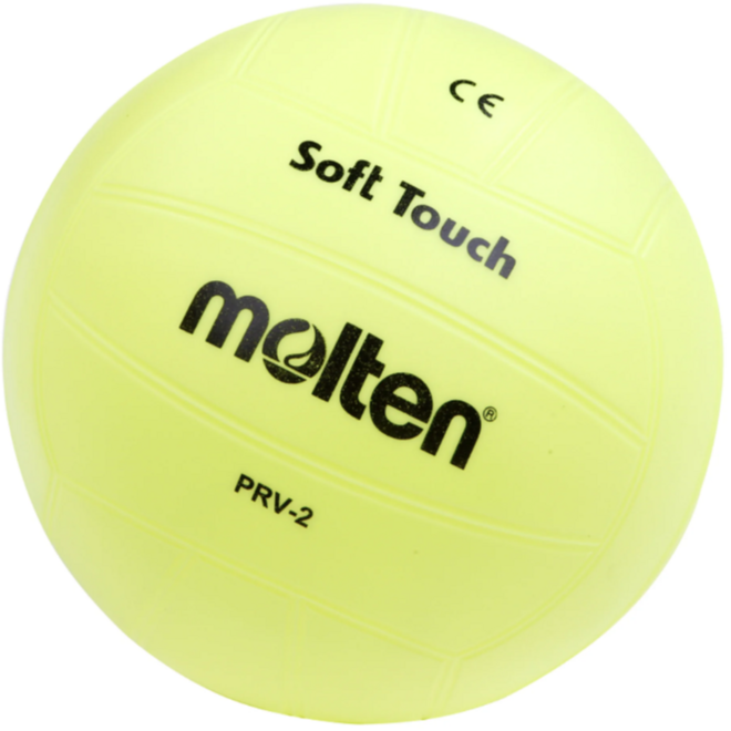 Volleybal | Molten ® SOFT TOUCH, Ø 20,5 cm, 200 g, geel