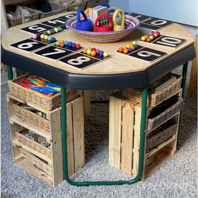 Tuff tray | tafeldeksel