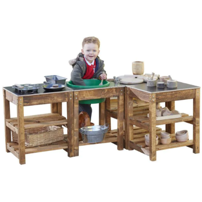 Buitenkeuken, 4 delig, (excl. Montage)