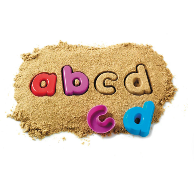 Zandvormpjes Kleine letters