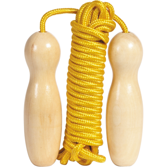 BS | Springtouw extra lang 5 meter, naturel