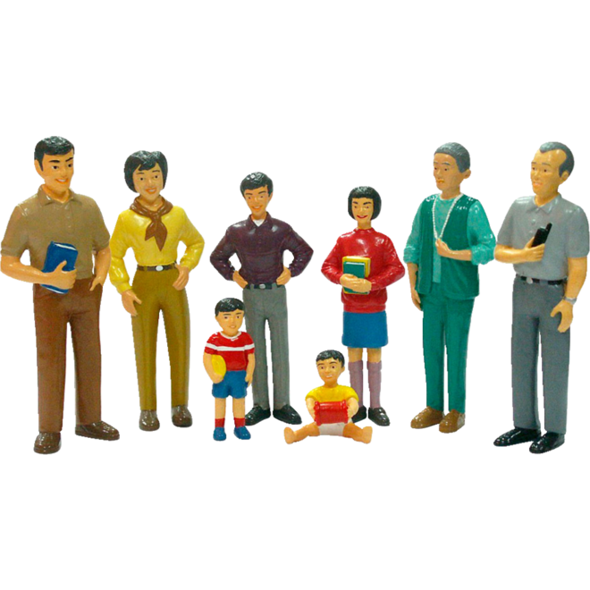 Familie Aziatisch