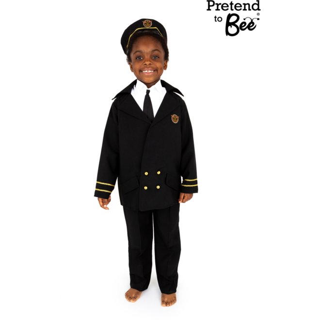 Verkleedkleding ECO piloot, 4-7 jaar