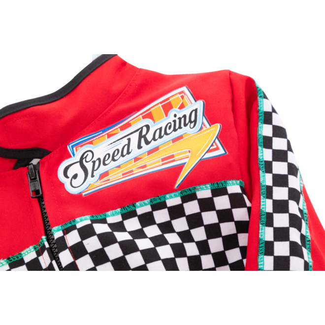 Verkleedkleding ECO Formule 1 Coureur, 4-7 jaar