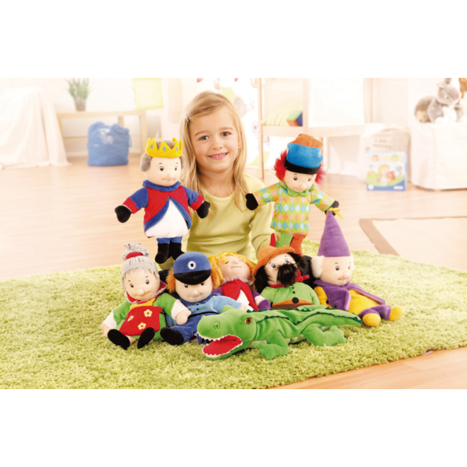 Poppenkastpoppen, 8 stuks