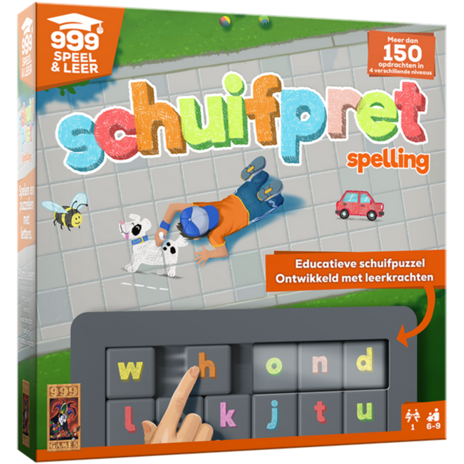 Schuifpret Spelling