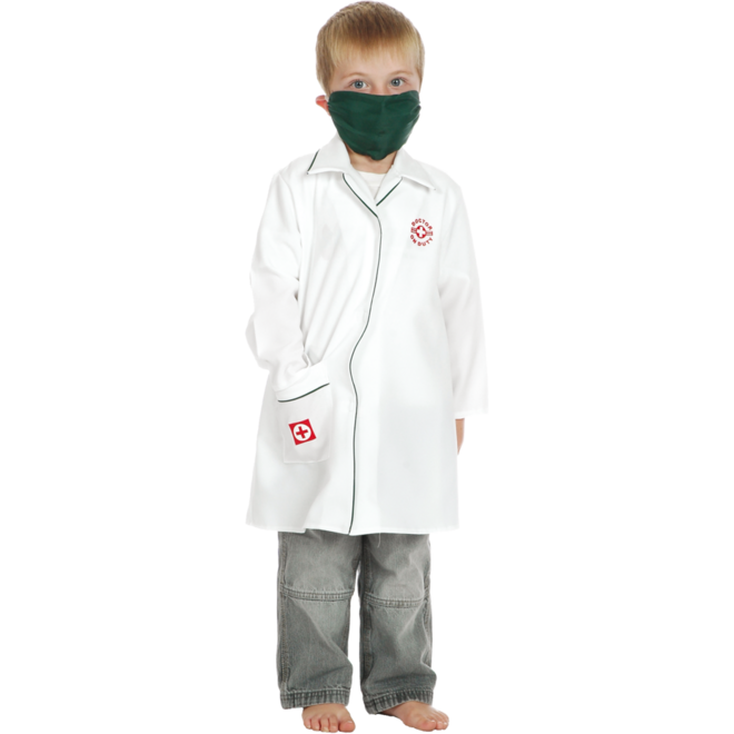 Verkleedkleding ECO dokter, 4-7 jaar