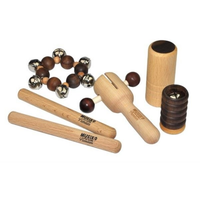 Percussieset van hout