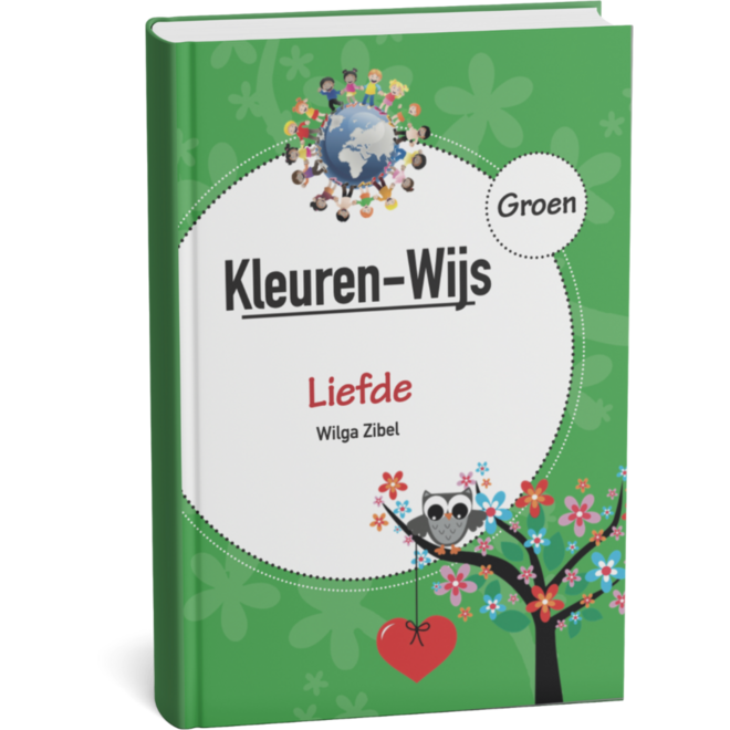 Kleurenwijs boek Groen, over liefde