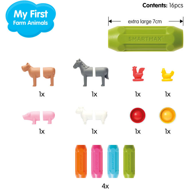 SmartMax my first farm animals
