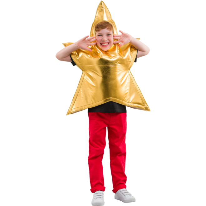 Verkleedkleding ster, 3-7 jaar