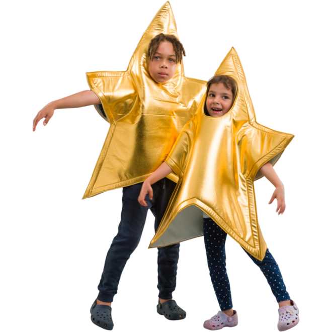 Verkleedkleding ster, 3-7 jaar