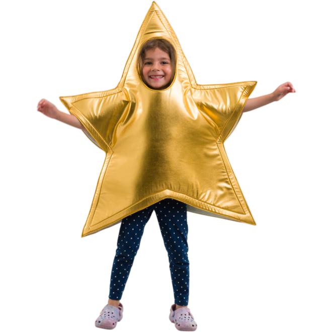 Verkleedkleding ster, 3-7 jaar