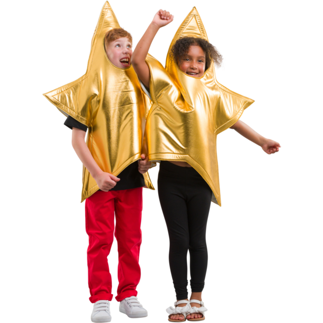 Verkleedkleding ster, 3-7 jaar