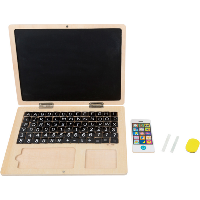 Small Foot - Houten Laptop met Magneetbord