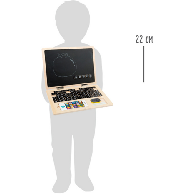 Small Foot - Houten Laptop met Magneetbord