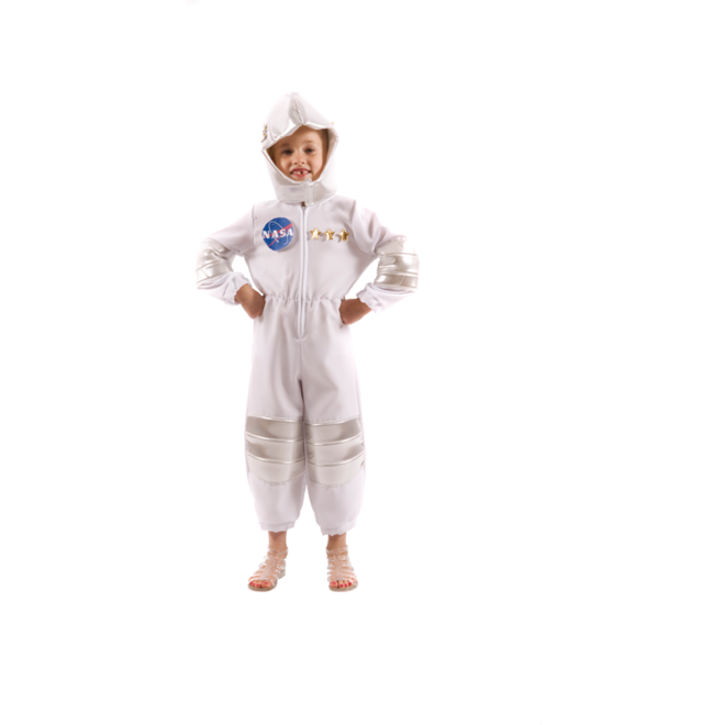 Verkleedkleding ECO astronaut, 4-7 jaar
