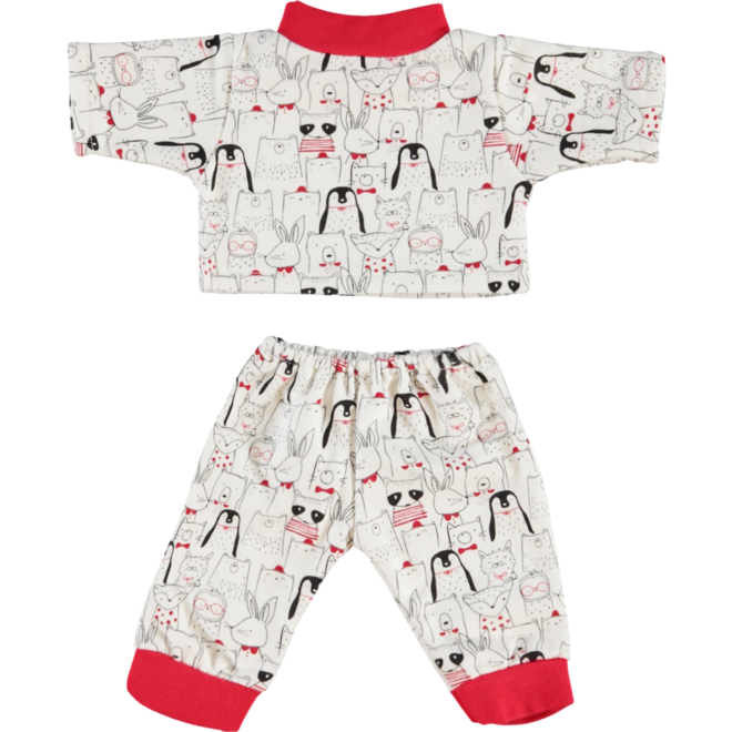Poppenkleertjes pyjama 30 cm