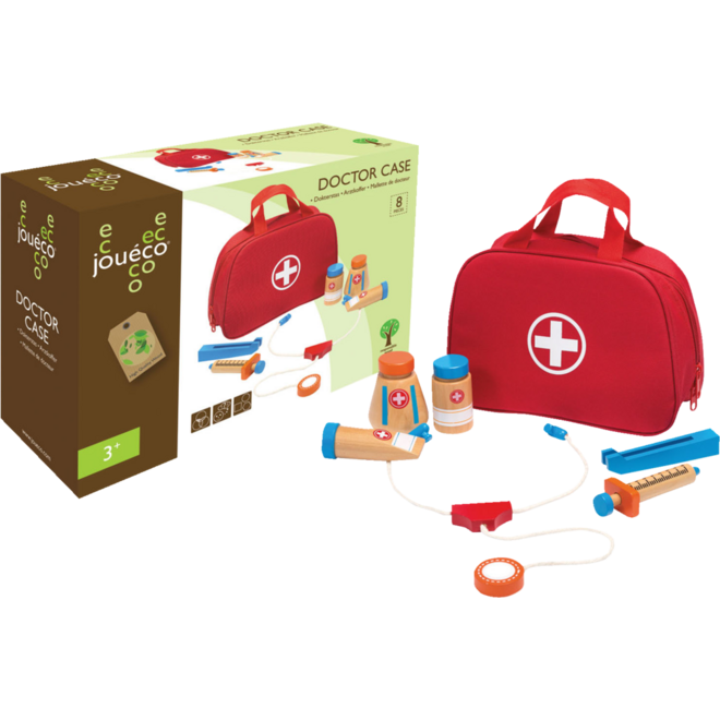 Doktertas met accessoires 8-delig