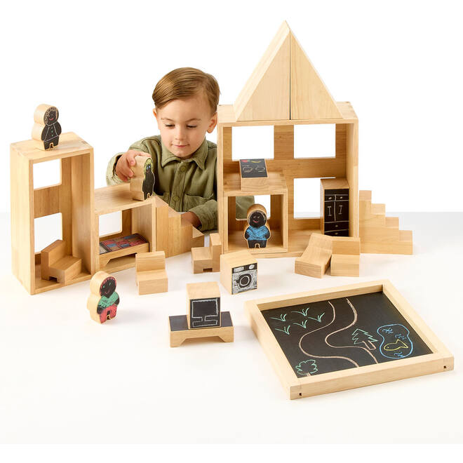 Poppenhuis stapelbaar