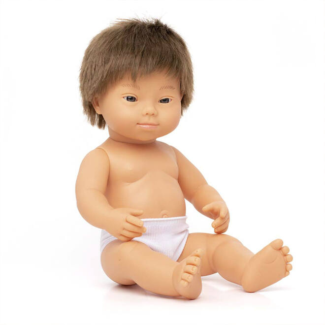 Babypop Downsyndroom Noah 38 cm