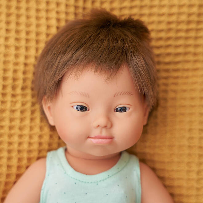 Babypop Downsyndroom Noah 38 cm