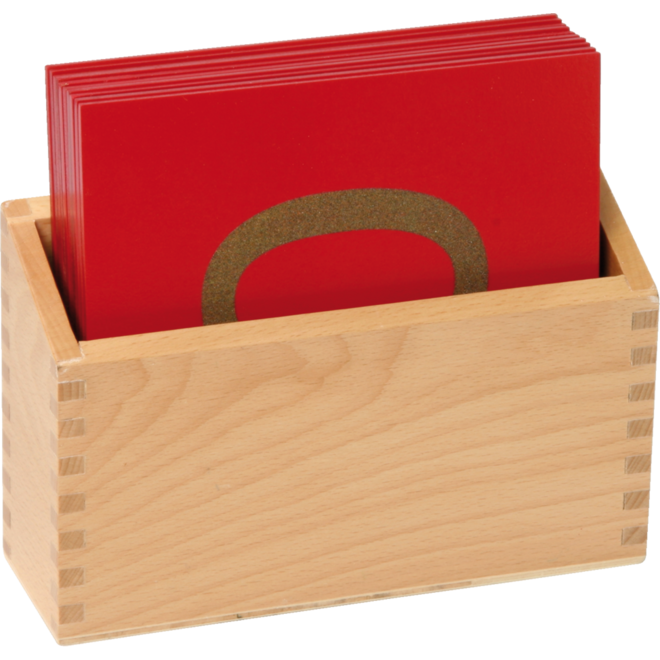 Schuurpapier cijfers 0 t/m 10