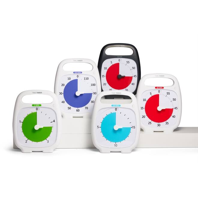 Time Timer Plus 20 minuten, wit