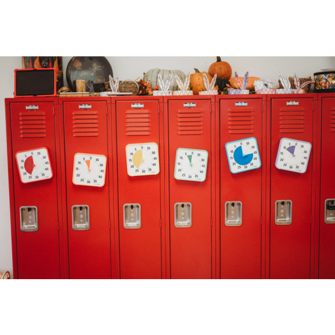 Time Timer® Primary Colour Collection, geel, rood, blauw