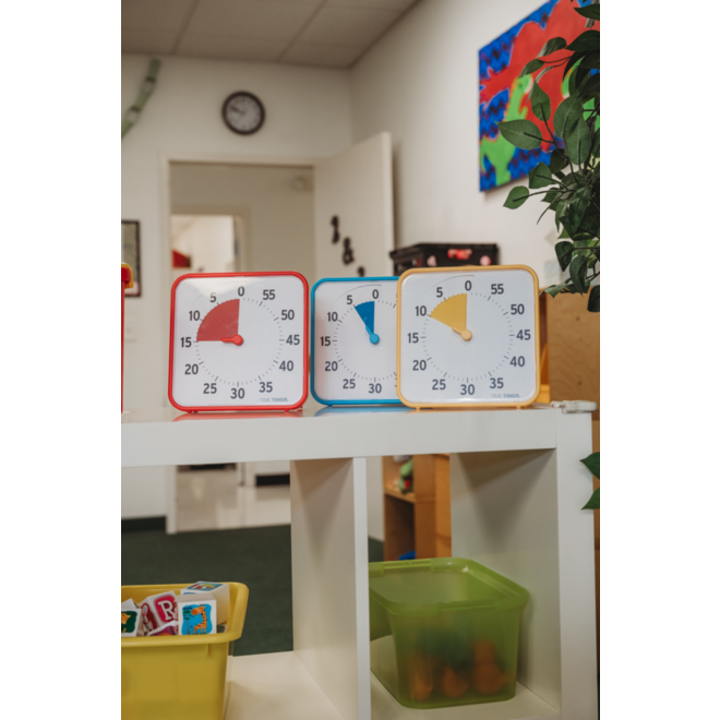 Time Timer® Primary Colour Collection, geel, rood, blauw