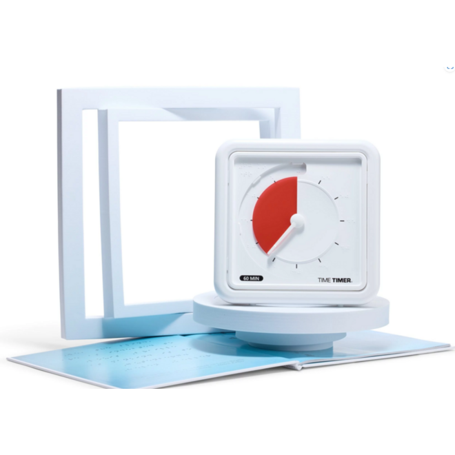 Time Timer® Braille Medium Red Disc