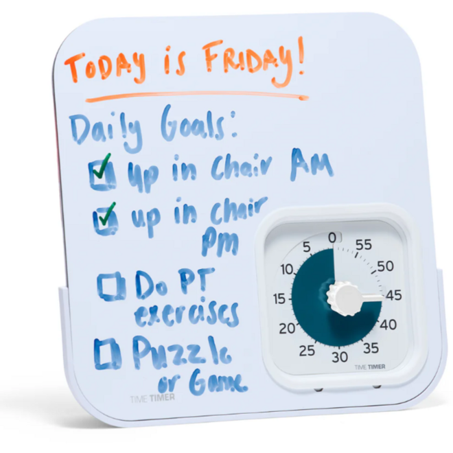 Time Timer® Pro Applied - 60 min Visual Timer + Magn Dry Erase Board