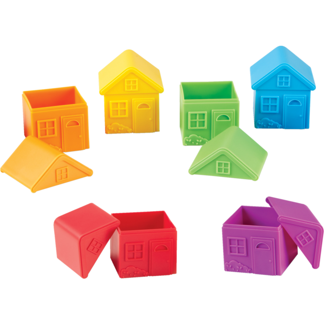 All about me Houses, set van 12 onderdelen