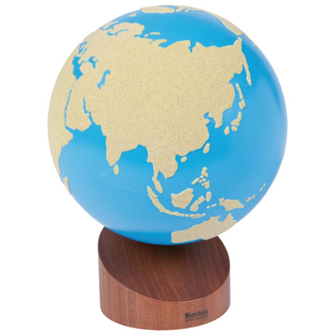 Globe land en water - zand