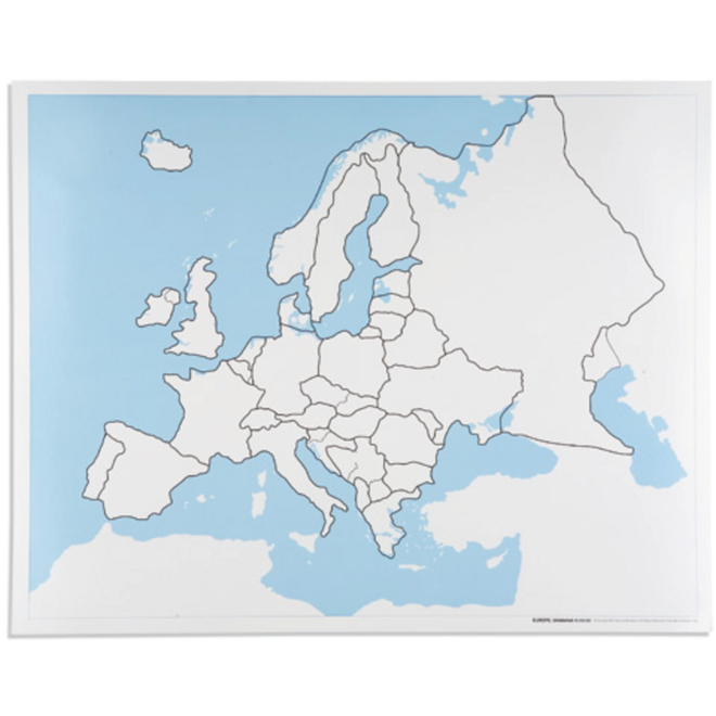 Controlekaart Europa
