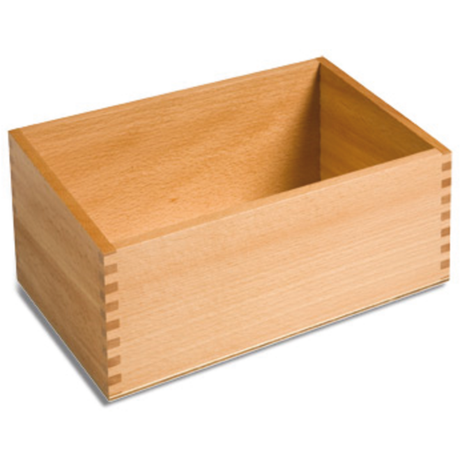 Schuurpapieren hoofdletters kist