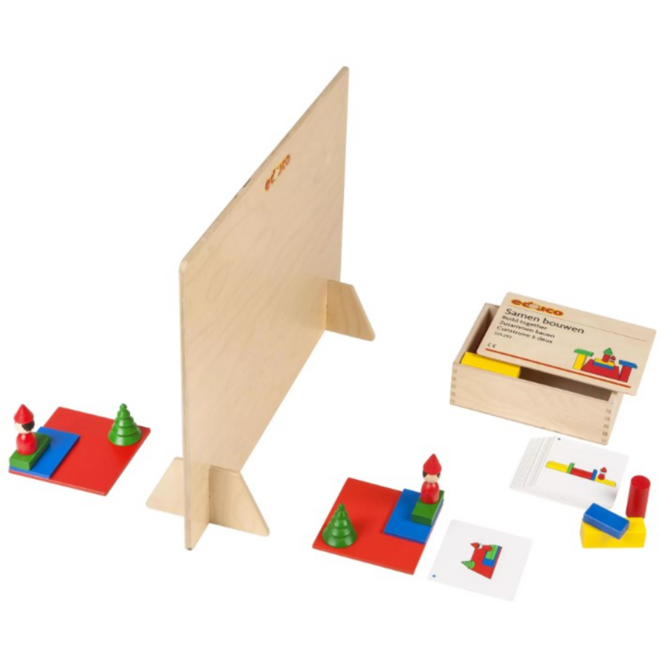 Samen bouwen in kist 15,5x21,5x6,5cm Educo
