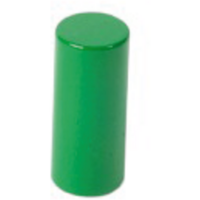 Gekleurde cilinder 3e, groen