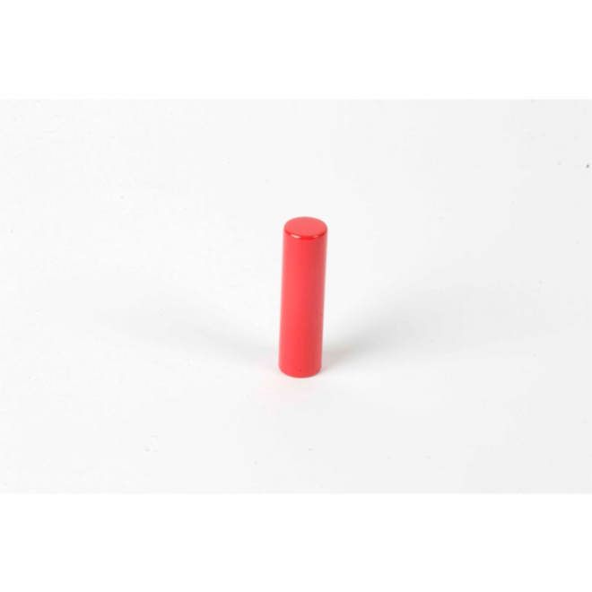 Gekleurde cilinder 2e rood