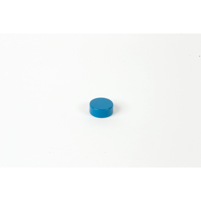 Gekleurde cilinder 1e blauw