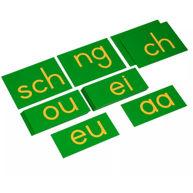 Dubbelklanken: blokschrift