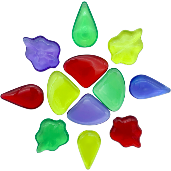 Light Learning Rocks 8 soorten, 48 stuks