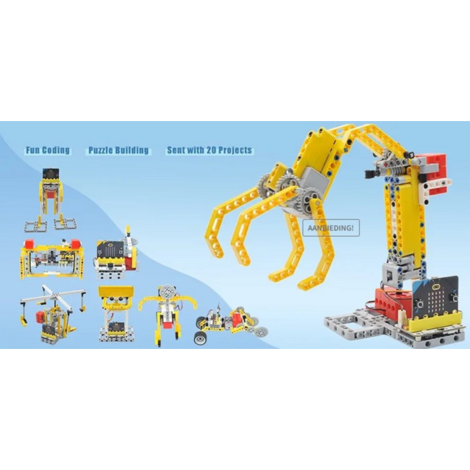 Elecfreaks – 32 IN 1 micro:bit Wonder Building Kit (zonder micro:bit) – [EF08239]