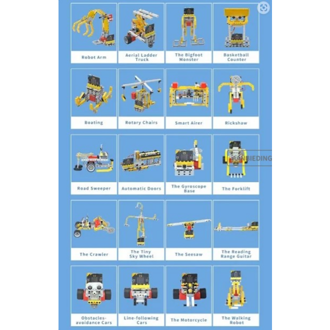 Elecfreaks – 32 IN 1 micro:bit Wonder Building Kit (zonder micro:bit) – [EF08239]