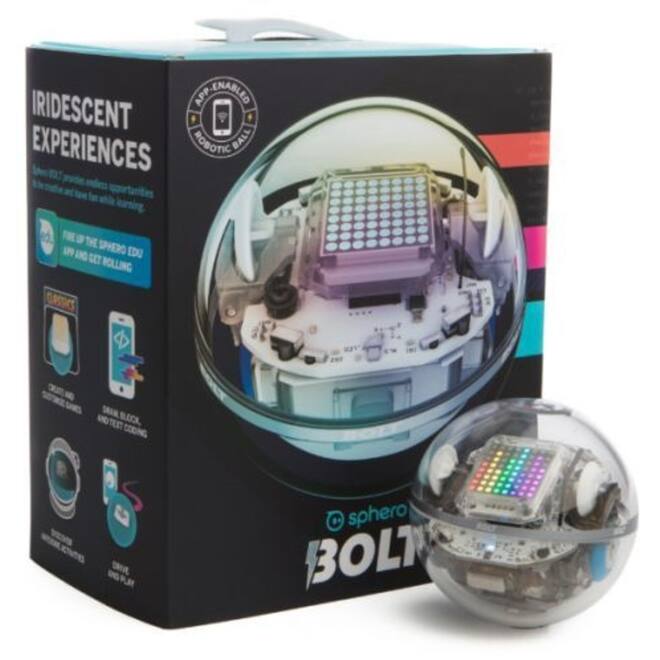 Sphero Bolt – robotbal met LED matrix display