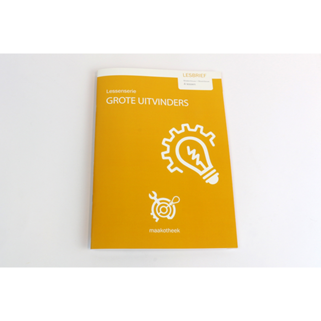 Maakotheek - Grote Uitvinders - alleen OB/MB (50-75 lln)
