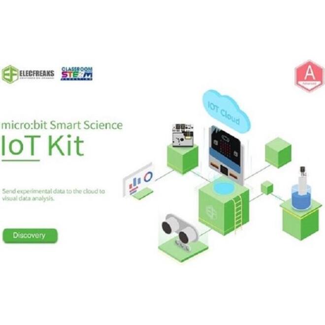 Elecfreaks – Smart Science IoT Kit : micro:bit climate sensors kit for IoT learning [EF08203]