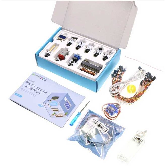 Elecfreaks – 4-in-1-bundel van 4 Smart-sets voor micro:bit